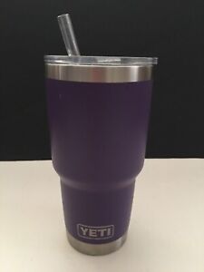 YETI 26oz Rambler Straw Cup, Cosmic Lilac Travel Mug Tumbler Pre-owned VGUC