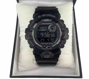 CASIO G-Shock Resist 3464 GBD-800 Step Tracker Black Digital Men's Watch