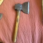 Antique Authentic Kelly Axe MFG Co.  Black Raven Broad Hewing Axe Hatchet 3 LB