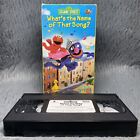 Sesame Street Whats the Name of That Song VHS 2004 Tape Classic Cartoon Film