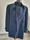 Burberry Trench Coat Navy Mens EU46 US36  RRP $1000 and up
