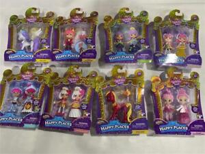 Shopkins Happy Places Complete Set of 8 Royal Trends Pony Knights Dolls Lot New