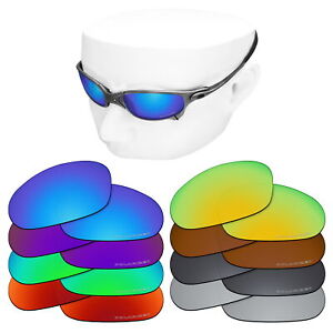 Max.Shield Replacement Etched Polarized Lenses for-Oakley Juliet Sunglasses