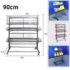 3 Tier Adjustable Retail Display Rack Stand Metal Wire Snack Candy Fruit