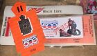 indy 500 Pit Badge with Back Up Card 1987 Ticket And Holder