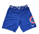 Nike Chicago Cubs Blue Express Dri-Fit Practice Performance Shorts Mens
