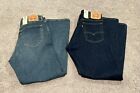 Levi's 505/517 Jeans Mens 34x30 NWT lot of 2 Pairs! Zipper Fly