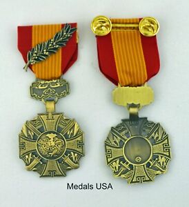 Vietnam Gallantry Cross Medal with palm - Full Size - T2 Made in the USA