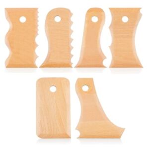 7 Pieces Pottery Trimming Tools Pottery Clay Foot Shaper Tools Texture3066