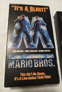 Super Mario Bros. (VHS, 1993) Tested Bob Hoskins John Leguizamo