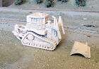 One 1/87 scale Cat D9R armored bulldozer, separate blade, desert tan!