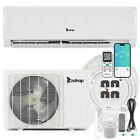Mini Split Air Conditioner and Heating System, 11000 BTU 17 SEER 230V Wall Mount