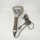 HOMEDICS Percussion + Heat Handheld Massager 3 Settings WORKS GREAT Preowned