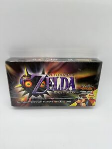 The Legend of Zelda Majora's Mask Preview VHS Toys R Us Nintendo NEW SEALED NM!
