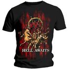 Slayer Hell Awaits T-Shirt Black New