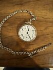 Antique 1935 Elgin Rolled Gold Pocket Watch Grade 387 16s 17j WORKING CONDITION