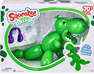 Interactive Dinosaur Pet Toy 70+ Sounds! Squeakee Dino HUGE That Stomps Roars
