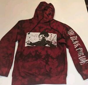 My Chemical Romance The Black Parade Pullover Hoodie - Red Black Tie Dye - Sz S