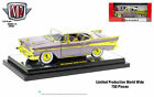 Chase 1957 CHEVROLET BEL AIR HARDTOP PURPLE 1/24 DIECAST BY M2 40300-115 B