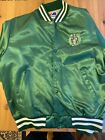 Boston Celtics NBA Swingster True Vintage Green Satin Varsity Jacket Mens M