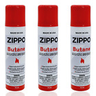 ZIPPO BUTANE FUEL 75 ml Lighter Fluid MADE IN USA PACK OF 3 (packaging may vary)