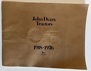 Vintage 1918-1976 John Deere Tractors Historic Catalog Book