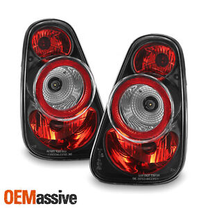 Fits 02-06 Mini Cooper Hatchback 05-08 Mini Cooper Convertibles Blk Tail Lights (For: More than one vehicle)