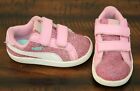 Puma SMASH V2 PINK GLITZ GLAM SNEAKERS Toddler Girls 5 Pink Athletic Shoes