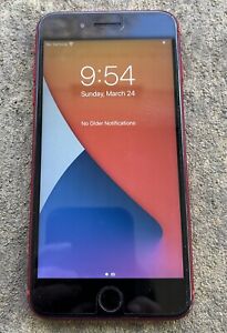 New ListingApple iPhone 8 Plus Red 64 GB Model MRTJ2LL/A for Parts or Repair - Please Read