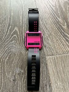 Vestal Digital Watch Black/Hot Pink