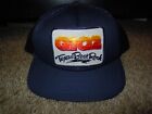 Vintage Q102 Texas Best Rock Radio Staff Trucker Mesh Patch Cap Hat Snapback