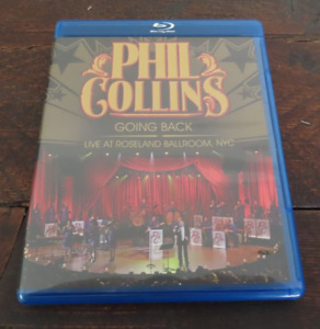PHIL COLLINS GOING BACK LIVE AT ROSELAND BALLROOM NYC BLU-RAY DVD 2010 GENESIS
