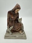 RARE Rookwood Pottery St Francis Bookend 1940s Beautiful