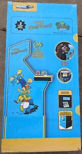 Arcade1Up THE SIMPSONS Arcade with Riser (2021, 4-Player) **BRAND NEW / SEALED**
