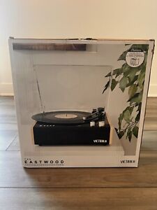 Victrola Eastwood 3-Speed Bluetooth Turntable with Built-in Speakers and Dust...