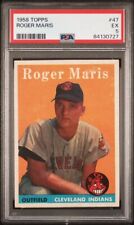 1958 Topps Roger Maris ROOKIE PSA 5 EX (JUST GRADED) #47 Yankees RC ~0727
