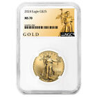 2024 $25 American Gold Eagle 1/2 oz NGC MS70 ALS Label