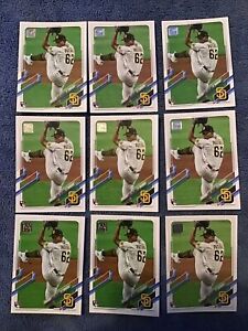 New Listing2021 Topps Series One Rookie Card lot of 9 Luis Patino #205