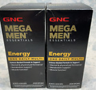New ListingGNC Mega Men Energy One Daily Men's Multi Vitamin 60 Caplets - Lot of 2 Exp 5/24