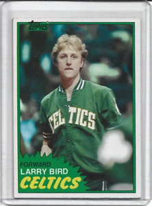Larry Bird- Boston Celtics- 1981-82 Topps Basketball Card #4