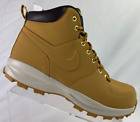 Nike Manoa Leather Boots Water Resistant Wheat Tan 454350-700 Men's Size 9