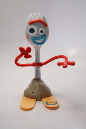 Toy Story 4 Talking Forky Disney Pixar Thinkway Push Along Walking Figure Sporky