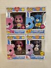 Funko Pop! Animation 40th Care Bears Chase Bundle, Flocked And Glow In The Dark