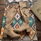 WINDSOR Everyday Chic Over-The-Knee Boots Natural Brown New Knee High Boots 7.5