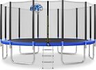 Merax 16 15 14FT Trampoline for Kids and Adults, 1200LBS Big Trampoline