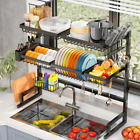 1pc, Kitchen Storage Rack, Three-layer Sink Rack, Bowl Plate Adjustment Rack