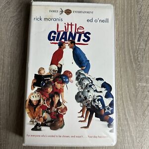 Little Giants VHS 1995 NFL Milk Caps WB Clamshell 16200 Pogs Moranis