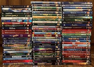 Massive Animated Movies- Walt Disney & Disney Pixar DVD Collection -YOU PICK!