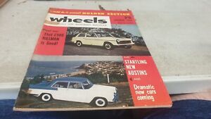 Oct 1959 WHEELS Mag AUSTIN A40 Husky Morris Major MINI Holden Handyman