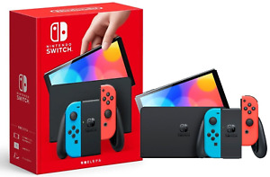 NEW Nintendo Switch OLED 64GB Neon Red Blue Joy-Con 2021 Newest+ FAST SHIPPING⭐